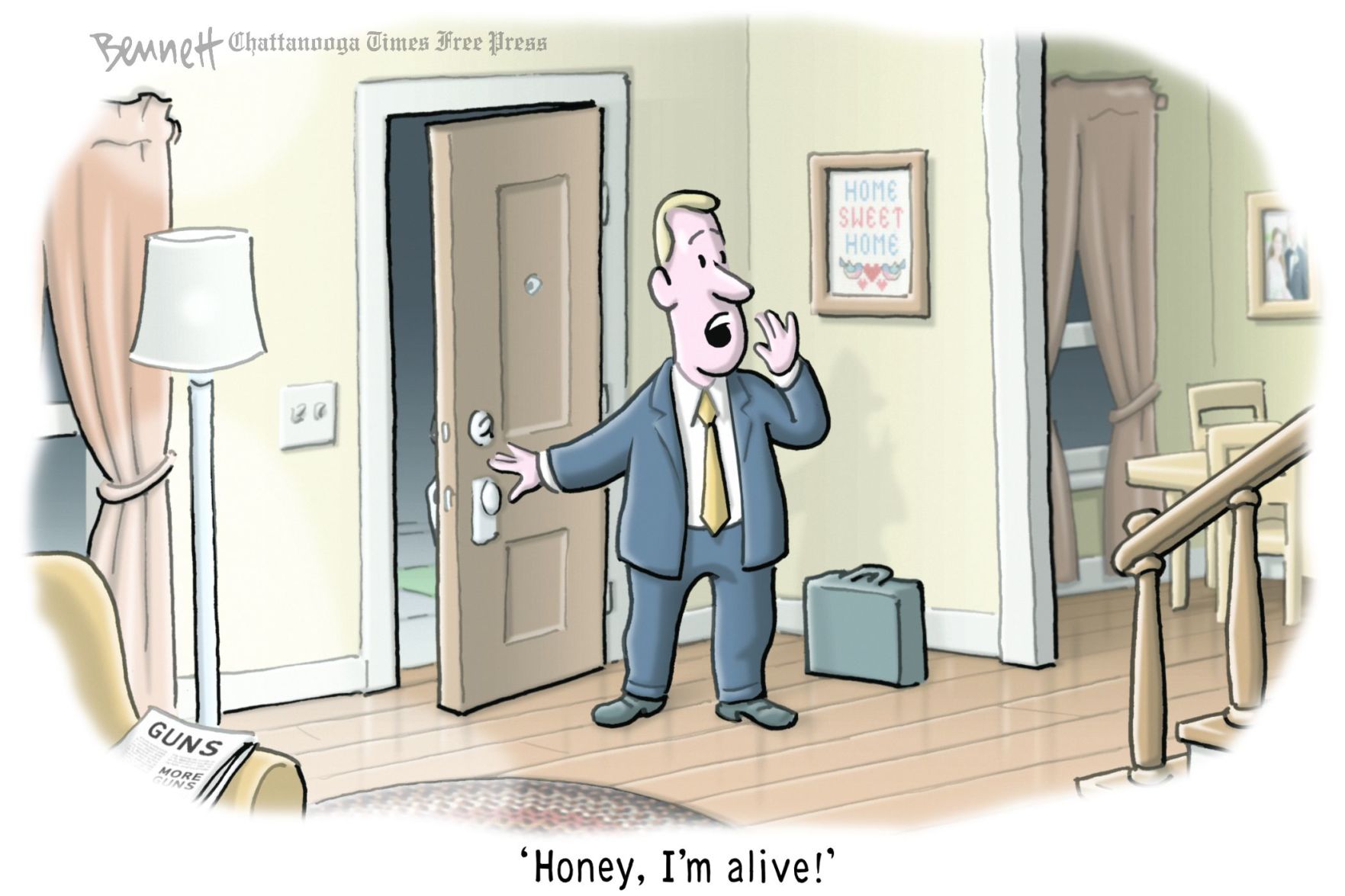 Clay Bennett editorial cartoon